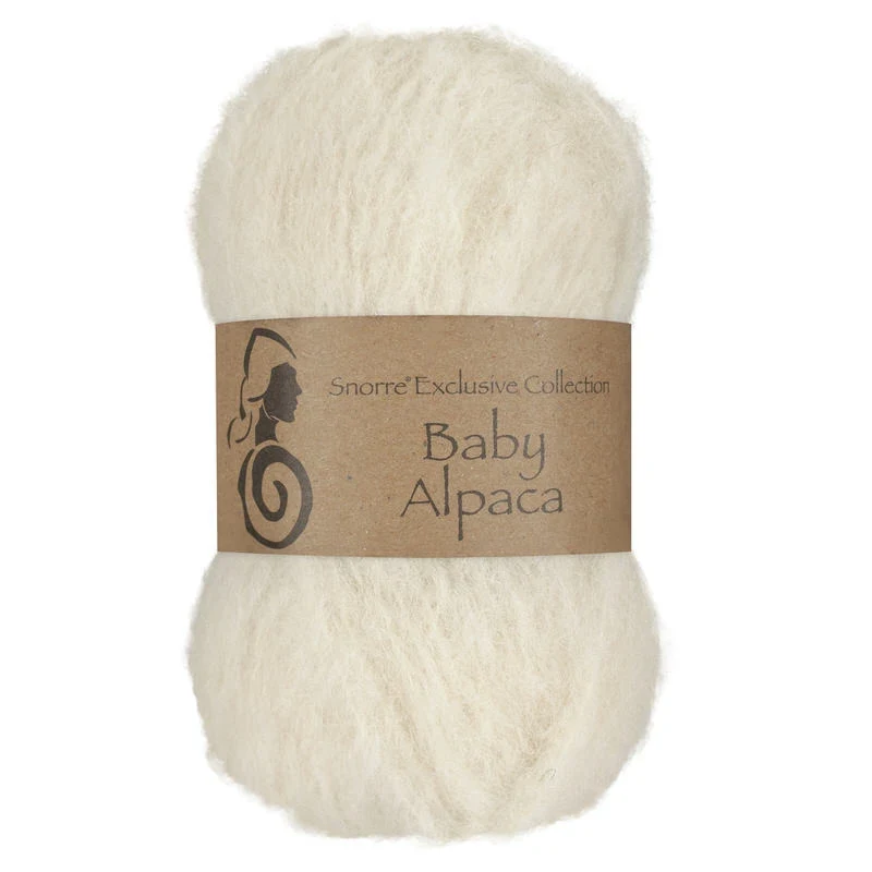 Viking Snorre Baby Alpaca 302 Bianco naturale