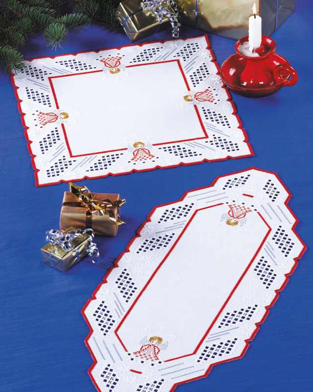 Kit da Ricamo Hardanger 29 x 65 cm