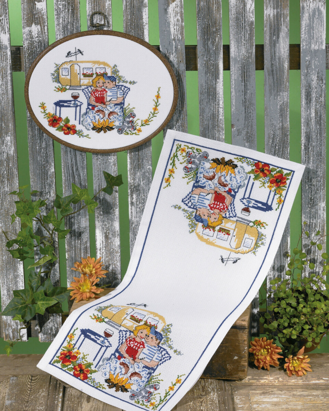 Kit Ricamo Festa della Salsiccia 26 x 60 cm