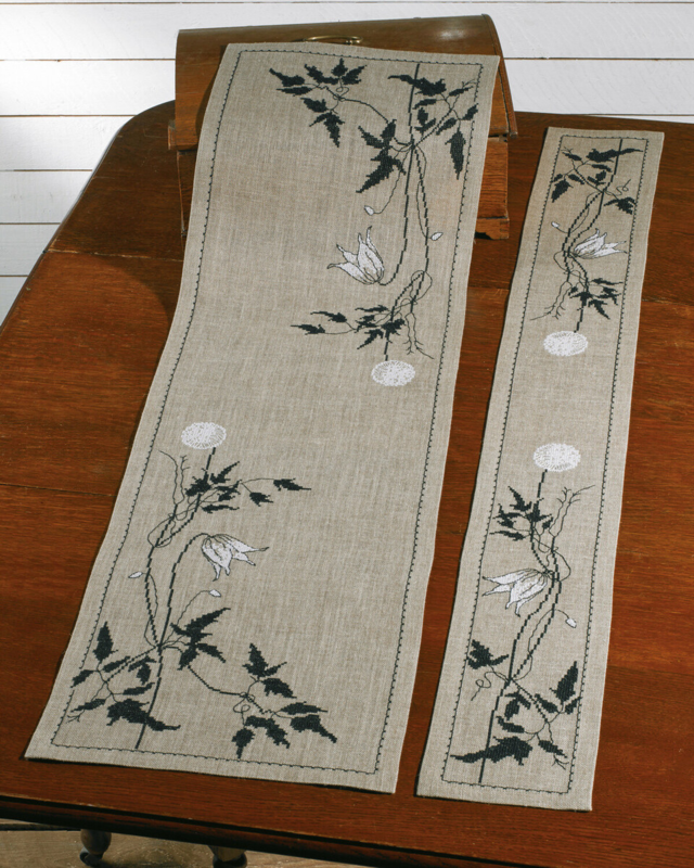 Kit da Ricamo Silhouette Clematide 17 x 132 cm