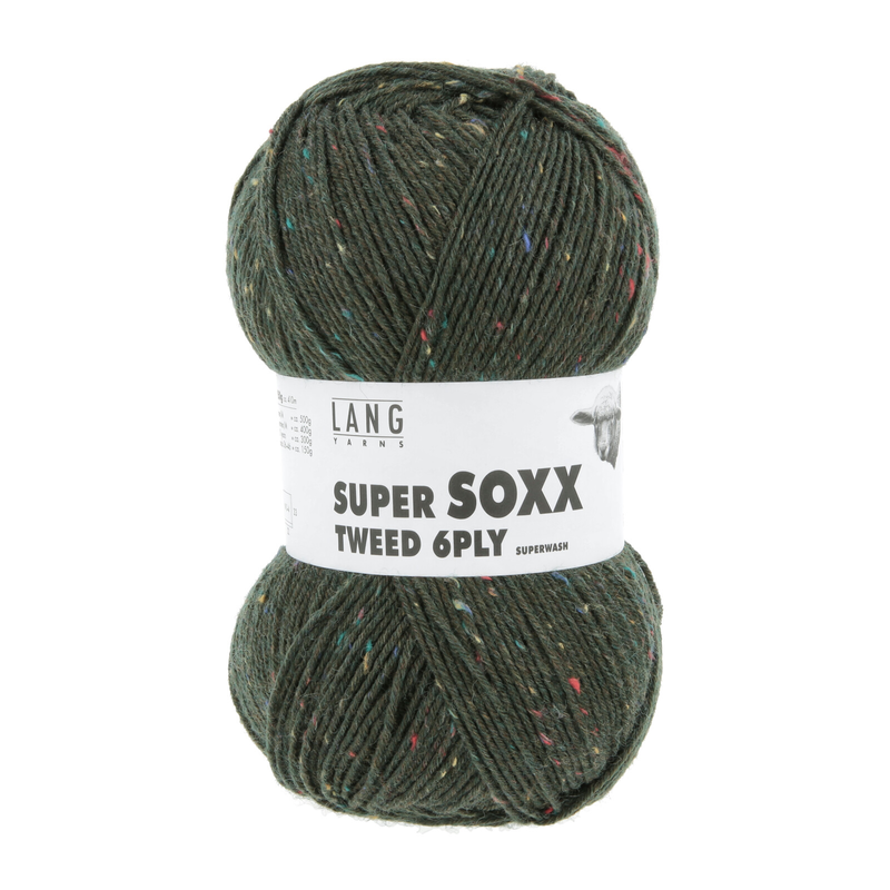 Lang Yarns Super Soxx Tweed 6-Ply 0018