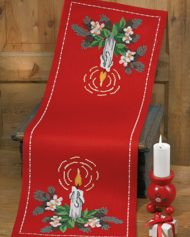 Kit da Ricamo Luce in Deco 36 x 106 cm