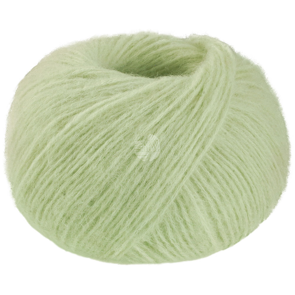 Lana Grossa Nebbia 09 Verde bianco