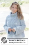263-17 Sky Ridge Sweater by DROPS Design
