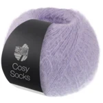Lana Grossa Cosy Socks 03 Lilla