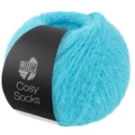 Lana Grossa Cosy Socks 23 Turchese