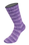 Lana Grossa Cosy Socks Soft Stripes 114 Lilla pallido/lilla/viola