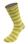 Lana Grossa Cosy Socks Soft Stripes 116 Lime/pistacchio/oliva chiaro
