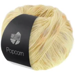 Lana Grossa Popcorn 01 Vaniglia/beige/giallo/arancione