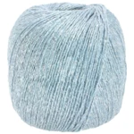 Lana Grossa Brillino 22 Azzurro chiaro/Argento