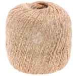 Lana Grossa Brillino 19 Rosa antico/Oro