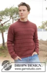 260-38 Twilight Ridge Sweater by DROPS Design