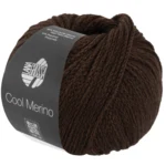 Lana Grossa Cool Merino 44 Grigio marrone scuro
