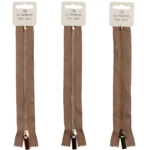 Go Handmade Cerniera in Metallo Beige: Oro, argento e bronzo