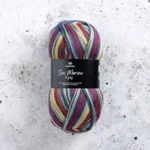 Svarta Fåret Sox Merino 4 ply 20 Pressa per sidro