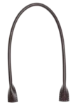 Go Handmade Manici per borse: Marrone scuro, 66 cm