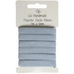 Nastro Elastico Go Handmade: 5 m x 10 mm, Grigio/blu