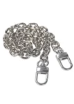Go Handmade Catena in Metallo (47 e 57 cm): Argento