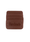 Go Handmade Handmade Label, 4 pz: Marrone