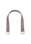 Go Handmade Manico per Borsa con Anello a O: Beige/argento