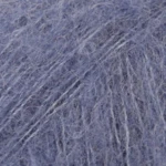 DROPS BRUSHED Alpaca Silk 13 Jeans blu (Uni colour)