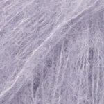 DROPS BRUSHED Alpaca Silk 17 Lavanda chiara (Uni colour)
