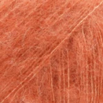 DROPS BRUSHED Alpaca Silk 22 ruggine leggera (Uni colour)