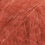 DROPS BRUSHED Alpaca Silk 24 ruggine (Uni colour)
