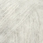 DROPS BRUSHED Alpaca Silk 35 Grigio perlato (Uni colour)