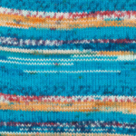 DROPS Fabel Print 162 Azzurro oceano