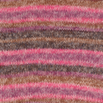 DROPS Fabel Long Print 655 Palissandro