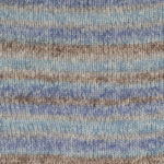 DROPS Fabel Long Print 604 Vista mare