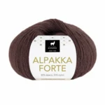 Du Store Alpakka Forte 734 Marrone