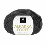 Du Store Alpakka Forte 710 Grigio-nero screziato