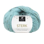 Du Store Alpakka Sterk 928 Tweed blu caraibico