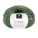 Du Store Alpakka Sterk 935 Tweed verde pino