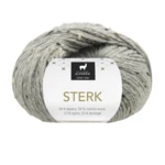 Du Store Alpakka Sterk 931 Tweed grigio mélange