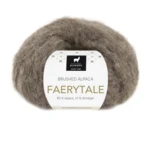 Du Store Alpakka Faerytale 817 Tweed grigio-marrone scuro mélange