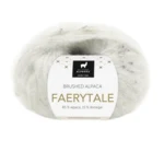 Du Store Alpakka Faerytale 814 Tweed bianco