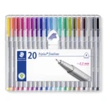 STAEDTLER Triplus fineliner 334 pennarelli colorati, 20 pezzi