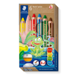 STAEDTLER Buddy 3-in-1 pastelli, 6 pezzi