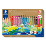 Matite colorate STAEDTLER Buddy 3-in-1, 18 pezzi