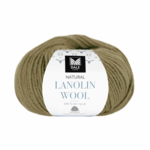 Dale Natural Lanolin Wool 1458 Verde oliva