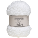 Go Handmade Teddy 17379 Bianco