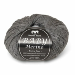 Svarta Fåret Baby Merino 08 grigio