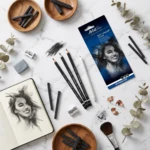 STAEDTLER Mars Lumograph carboncino e moncone da disegno, 3 + 1 pz – Immagine principale