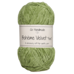 Go Handmade Bohème Velvet Fine 17616 Periodot verde