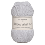 Go Handmade Bohème Velvet Fine 17601 Grigio chiaro