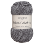 Go Handmade Bohème Velvet Fine 17605 Grigio scuro