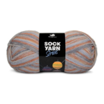Mayflower Sock Yarn Universe Sirius 04 Blu chiaro/Ruggine/Blu polvere